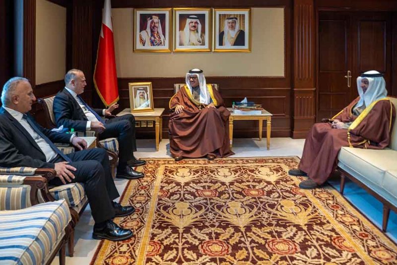 وزير الخارجية يستقبل سفير دولة فلسطين لدى المملكة المتحدة
