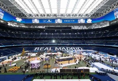 ريال مدريد يحول ملعب سانتياغو برنابيو إلى "مدينة ملاهٍ"