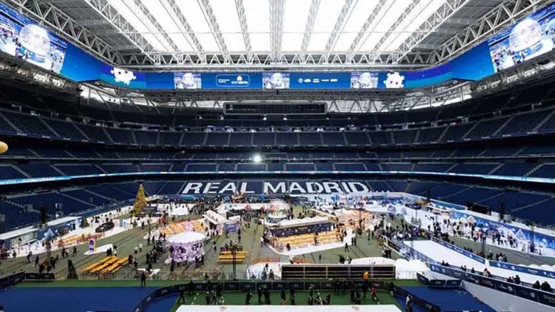 ريال مدريد يحول ملعب سانتياغو برنابيو إلى "مدينة ملاهٍ"