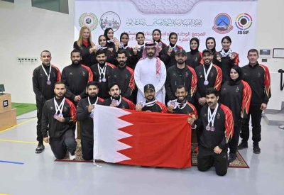 فريق وزارة الداخلية للرماية يحقق مراكز متقدمة في البطولة العربية لرماية أسلحة الرصاص وضغط الهواء