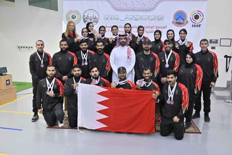 فريق وزارة الداخلية للرماية يحقق مراكز متقدمة في البطولة العربية لرماية أسلحة الرصاص وضغط الهواء
