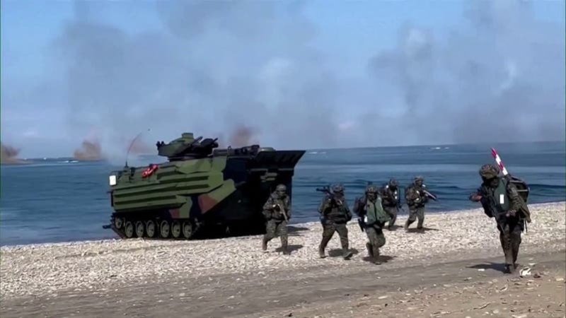 الصين تعلن عن مناورات عسكرية كبيرة وتايوان ترد