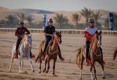 الفريق الملكي للقدرة يشارك في سباق بطولة المجموعة الإقليمية السابعة بأبوظبي