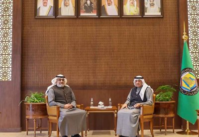 الأمين العام لمجلس التعاون يستقبل المدير التنفيذي بمجموعة البنك الدولي