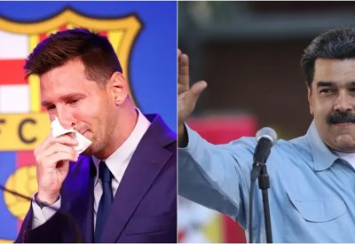 مادورو عاشق برشلونة.. زعيم أبكاه ميسي قبل اعتقال ترامب