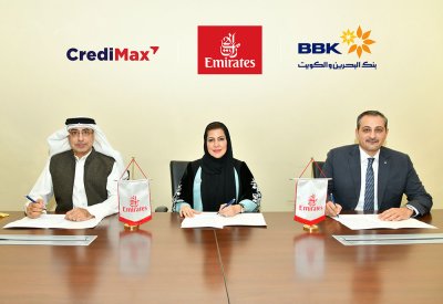بنك البحرين والكويت وكريدي مكس يقدمان خصماً حصرياً على رحلات طيران الإمارات لحاملي البطاقات
