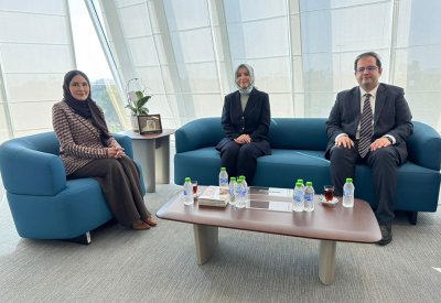 وكيل النقل البري والبريد بوزارة المواصلات والاتصالات تستقبل سفيرة الجمهورية التركية لدى مملكة البحرين