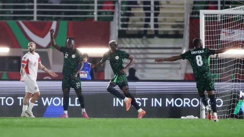 نيجيريا تكتسح موزمبيق وتتأهل إلى ربع نهائي كأس أفريقيا