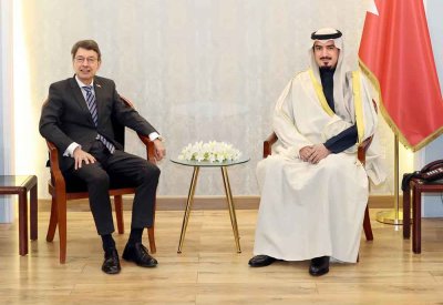 محافظ العاصمة يستقبل السفير الألماني لدى المملكة