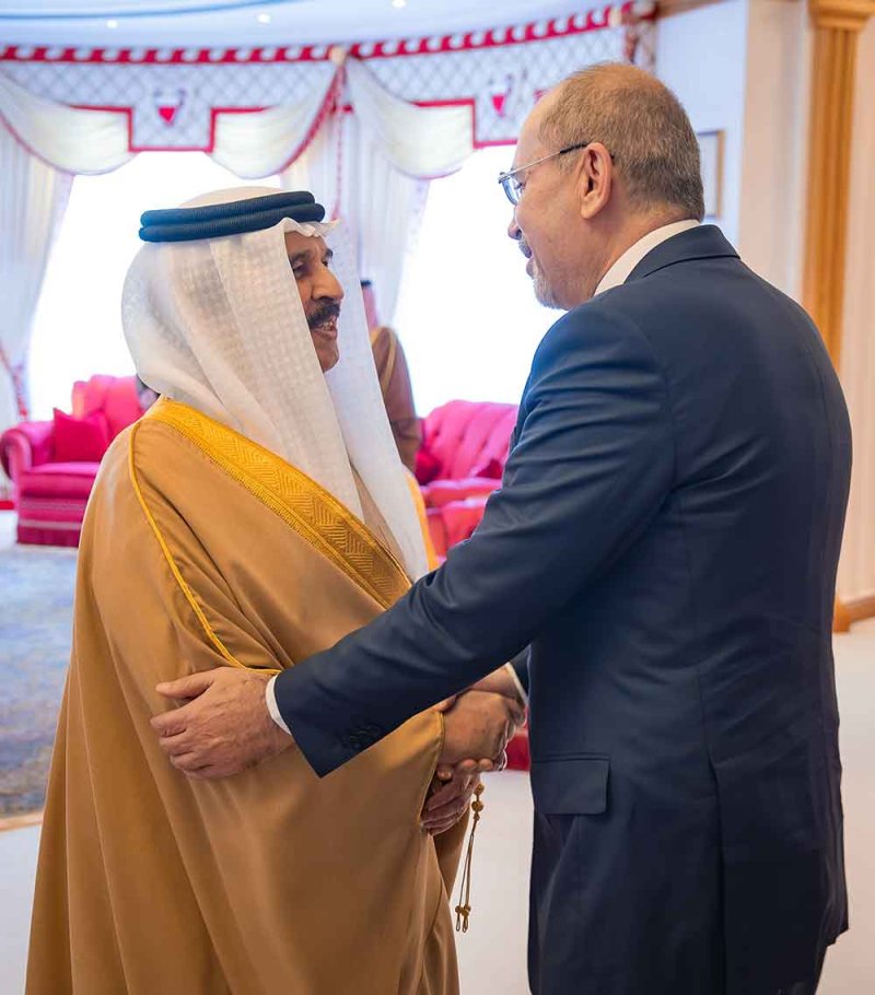 جلالة الملك المعظم يستقبل معالي نائب رئيس الوزراء ووزير الخارجية وشؤون المغتربين بالمملكة الأردنية الهاشمية