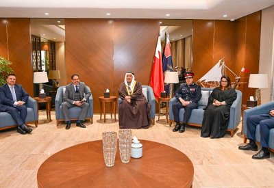 وكيل وزارة الداخلية يستقبل وفدا من شركة أوراكل