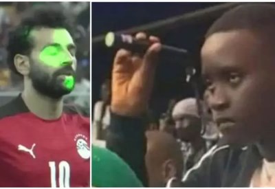 الخطوط السنغالية تبحث عن مشجع وجه الليزر نحو صلاح.. والهدف "تكرارها"