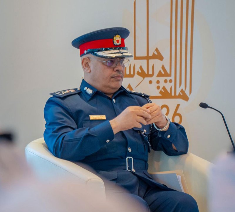 رئيس الشرطة يشارك في جلسة أمنية في إطار الملتقى الدبلوماسي 2026