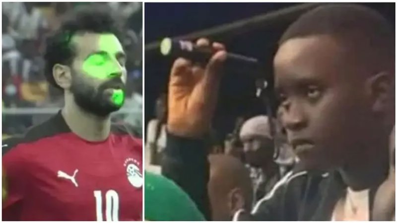 الخطوط السنغالية تبحث عن مشجع وجه الليزر نحو صلاح.. والهدف "تكرارها"