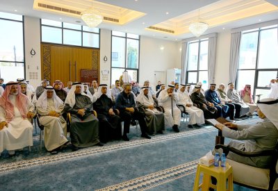 رئيس الأوقاف الجعفرية يفتتح مسجد "الحمزة بن عبدالمطلب" في منطقة عالي