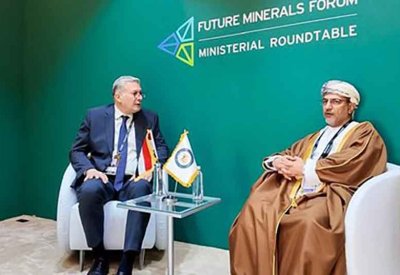 مصر وعُمان تبحثان تعزيز التعاون وتبادل الخبرات في مجالات التعدين والبترول والغاز
