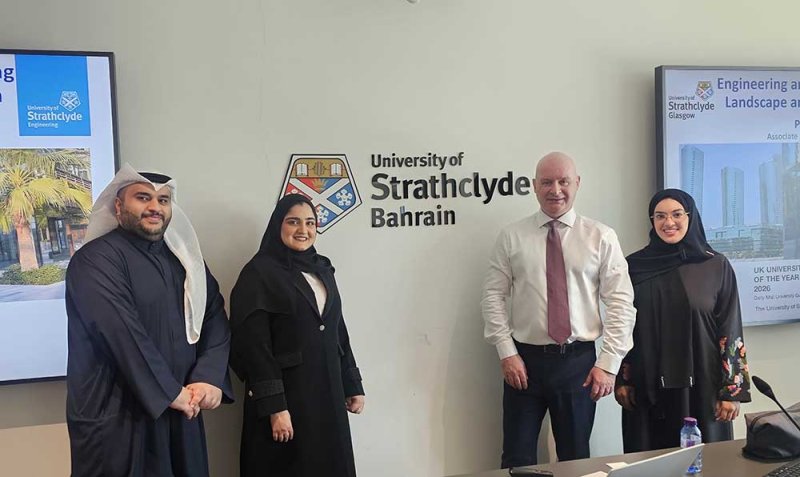 وكالة البحرين للفضاء تشارك في ندوة "الهندسة والطاقة" بجامعة ستراثكلايد البحرين