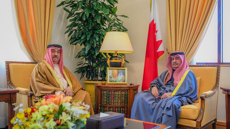 سمو الشيخ علي بن خليفة: لتطوير العلاقات البحرينية الهندية