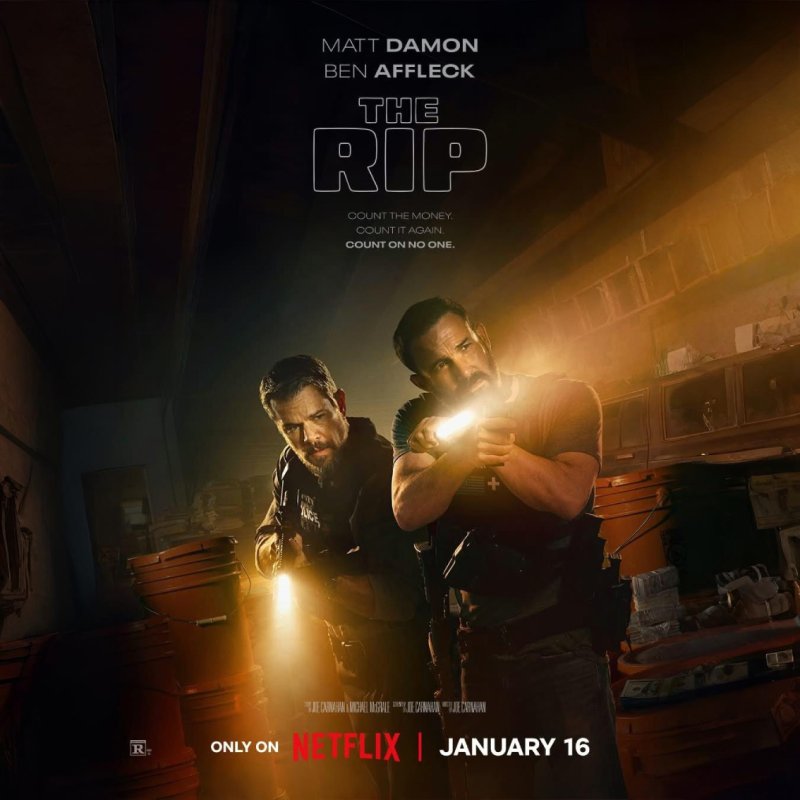 ديمون وأفليك يواجهان اختبار الثقة الأخير في "The Rip"