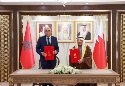 رئيسا مجلسي الشورى والمستشارين يوقعان بيانًا مشتركًا ويؤكدان مواصلة تعزيز علاقات الأخوة البحرينية المغربية