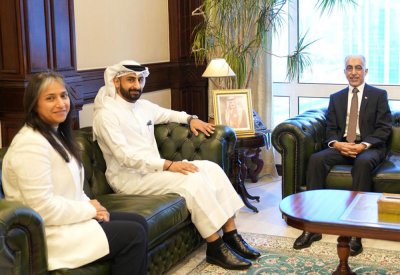 وزير الأشغال يستقبل المهندس أمين رضي والمهندسة ميسم الناصر بمناسبة اختيارهما ضمن قائمة أفضل مهندسي الشرق الأوسط لعام 2025 من قبل مجلة «نيش» العالمية
