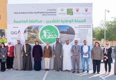 135 شجرة جديدة في مركز شباب السهلة الشمالية