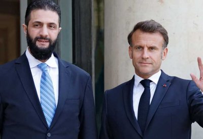 ماكرون يبحث مع الشرع التصعيد ويدعو إلى وقف دائم لإطلاق النار