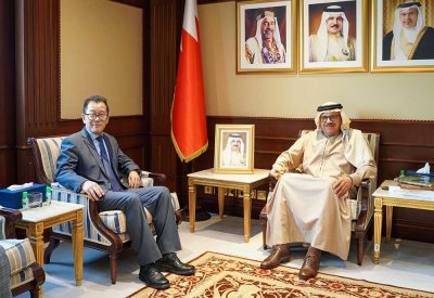 وزير الخارجية يستقبل سفير جمهورية الصين الشعبية لدى مملكة البحرين
