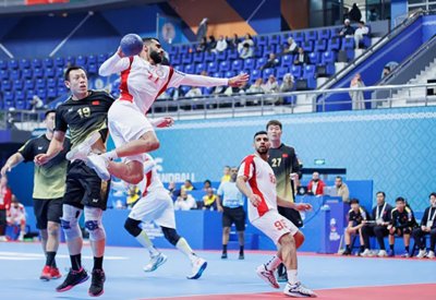 المنتخب البحريني لكرة اليد يحقق الفوز الثاني في كأس آسيا بتجاوز الصين 40-29