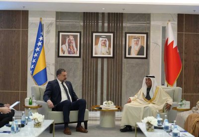 رئيس "الغرفة" يستقبل وزير خارجية البوسنة والهرسك ويبحث تعزيز التعاون الاقتصادي