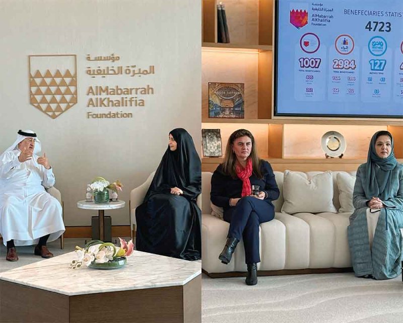 سمو الشيخة زين بنت خالد: تطوير برامج “المبرة الخليفية” بما يتماشى مع متطلبات سوق العمل