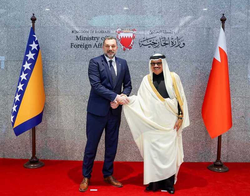 الزياني يعقد جلسة مباحثات مع وزير الخارجية في البوسنة والهرسك