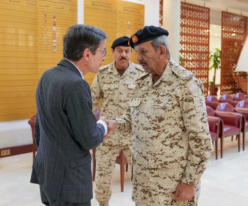 القائد العام يستقبل سفير جمهورية ألمانيا الاتحادية بمناسبة تعيينه