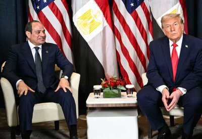 ترامب يلتقي السيسي ويتحدث عن قضية سد النهضة "الخطيرة"