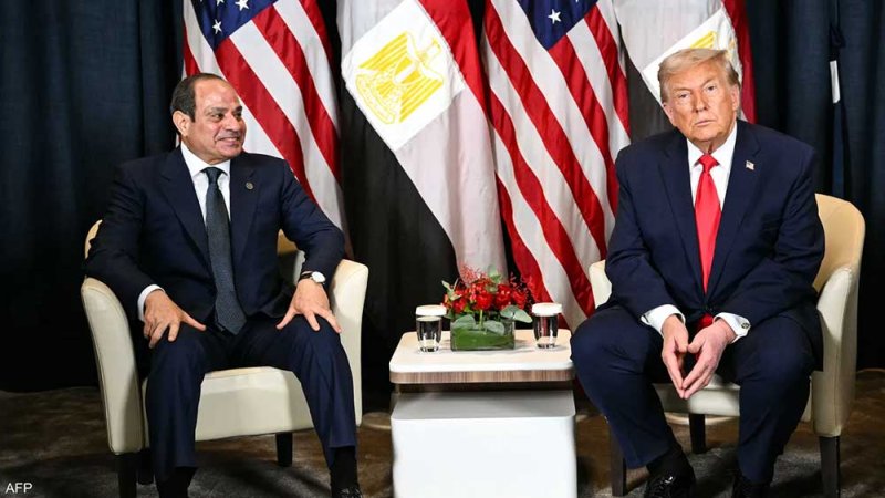 ترامب يلتقي السيسي ويتحدث عن قضية سد النهضة "الخطيرة"
