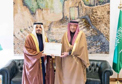 جلالة الملك المعظم يبعث رسالة أخوية إلى ولي العهد رئيس مجلس الوزراء بالمملكة العربية السعودية