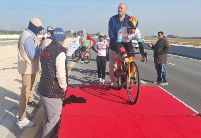 جولة نشطة بدوري خالد بن حمد لجيل الذهب للدراجات