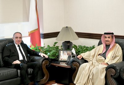 النائب العام الدكتور علي بن فضل البوعينين يستقبل النائب العام لجمهورية أذربيجان