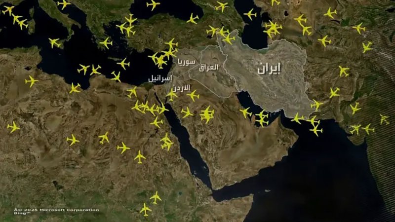 تصاعد التوتر مع إيران يشلّ الأجواء.. رحلات معلّقة ومسارات بديلة