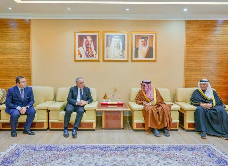 نائب رئيس المجلس الأعلى للقضاء يستقبل النائب العام لجمهورية أذربيجان