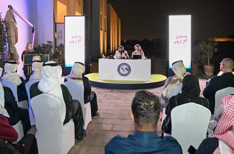 الشيخ خالد بن راشد آل خليفة يعلن انطلاق بطولة البحرين المفتوحة ATP تشالنجر بنسختها الخامسة