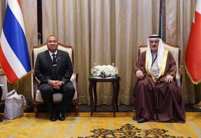 رئيس مجلس النواب يستقبل نائب رئيس مجلس الشيوخ بمملكة تايلند