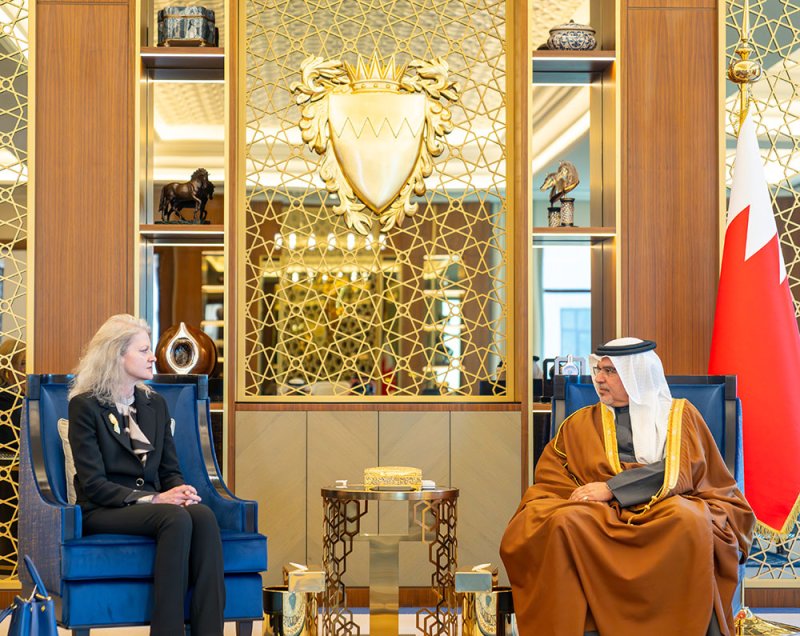 سمو ولي العهد رئيس مجلس الوزراء: العلاقات الاستراتيجية التي تجمع مملكة البحرين والولايات المتحدة الأمريكية تدعمها شراكات واتفاقيات راسخة تُعزز التعاون والتنسيق المشترك