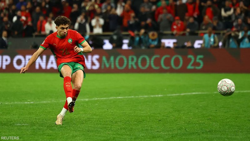 ريال مدريد يتحرك لضم النجم المغربي نائل العيناوي