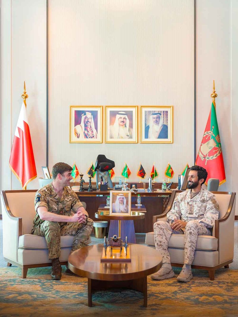 ناصر بن حمد: لأكاديمية ساندهيرست العسكرية الملكية دور بارز في إعداد وتأهيل القيادات العسكرية