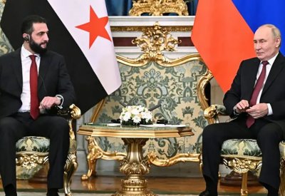 الشرع يزور موسكو اليوم.. ويجري محادثات مع بوتين