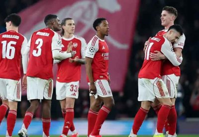 الإحصائيات ترشح أرسنال للقب دوري أبطال أوروبا