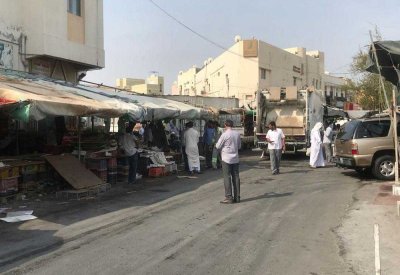تنظيم سوق جدحفص قائم ولا وقف لإزالة الباعة المخالفين