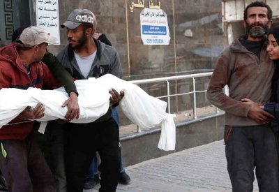 قصف إسرائيلي يقتل عائلة كاملة داخل خيمتها في خانيونس