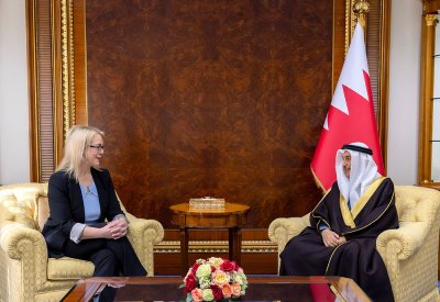 خالد بن عبد الله: البناء على ما تحقق في مسار العلاقات البحرينية الأمريكية وتعزيز التعاون المشترك بين البلدين الصديقين